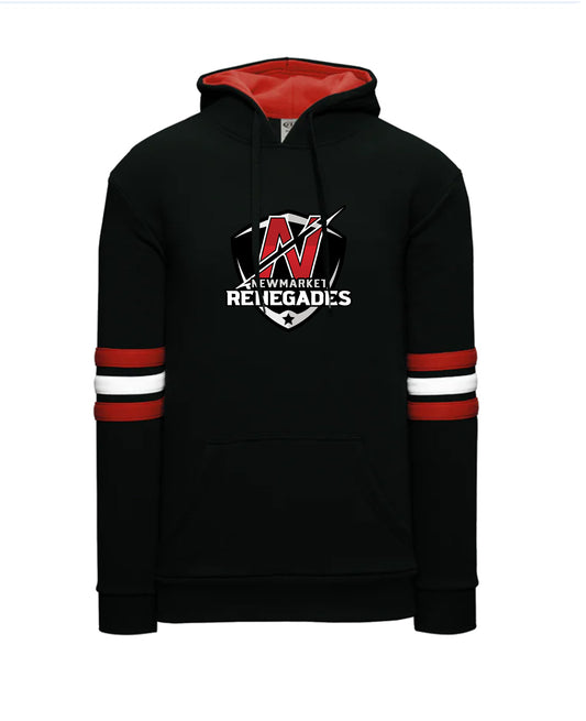 AK Poly Cotton Striped Hoody - YOUTH