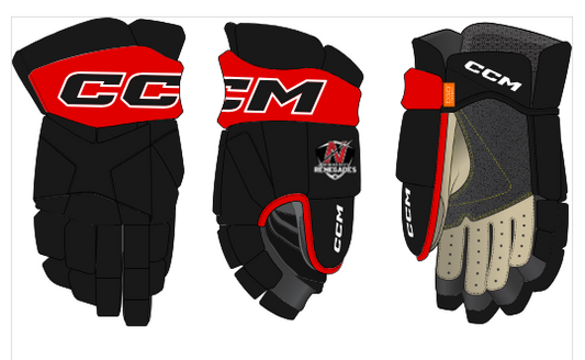 CCM Custom Hockey Gloves - JUNIOR